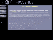Tablet Screenshot of focusbbs.net